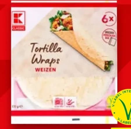 Tortilla-Wraps Vegan