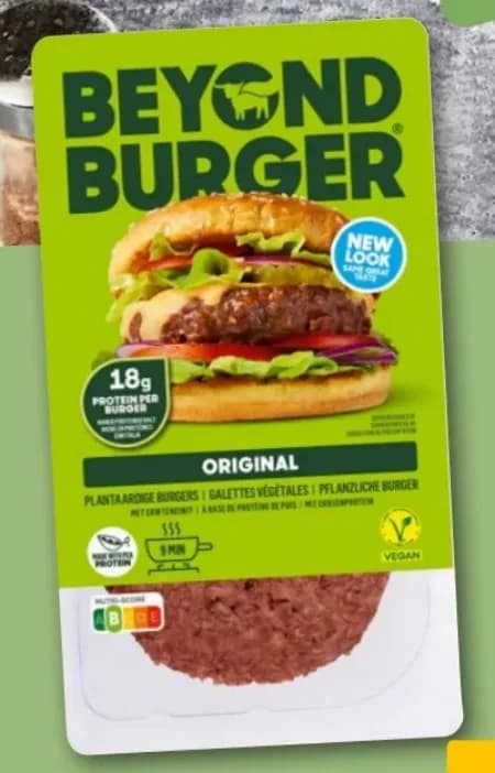 Vegane Burger Scheiben