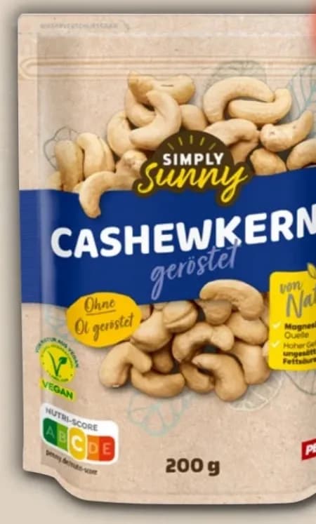 Cashewkerne vegan