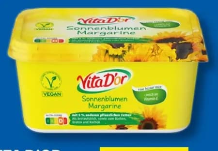 Sonnenblumen Margarine