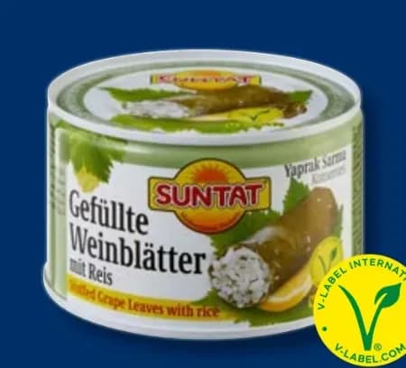 Gefüllte Weinblätter Vegan