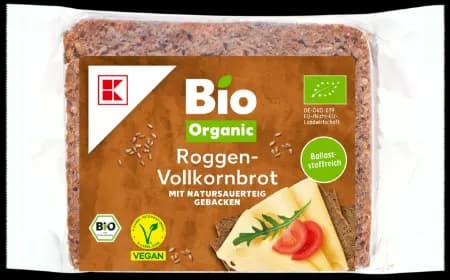 Bio-Roggen-Vollkornbrot vegan