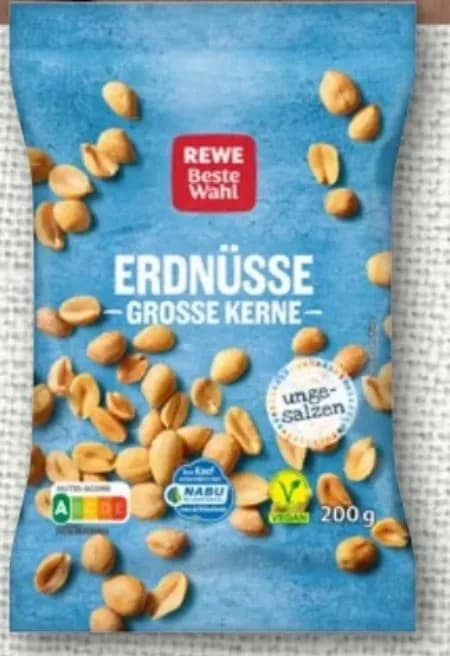 Erdnüsse vegan