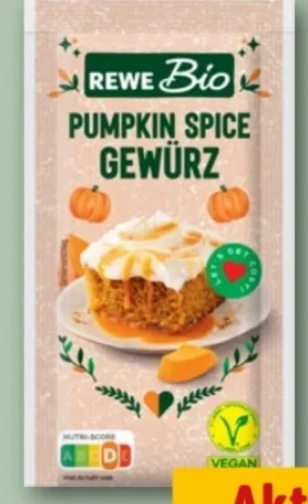 Pumpkin Spice Gewürz vegan