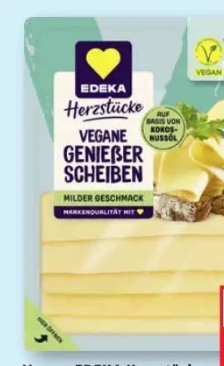 Vegan Genießer Scheiben milder Geschmack