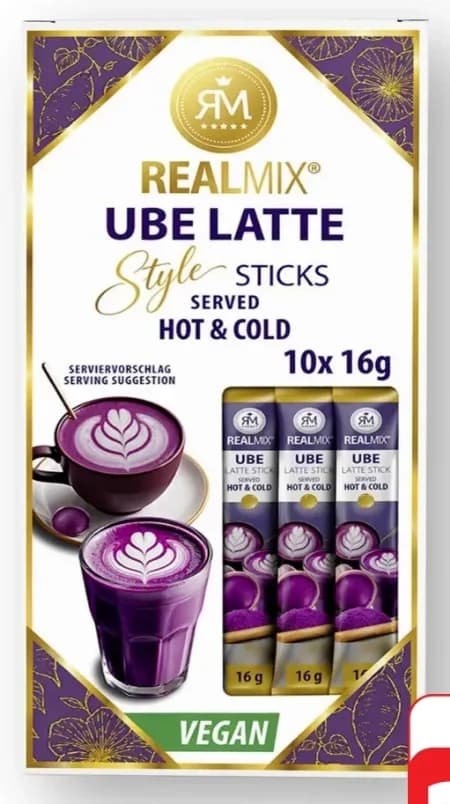 Ube Latte Style Sticks