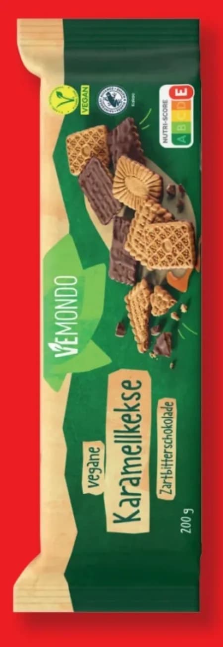 Vegane Karamellkekse