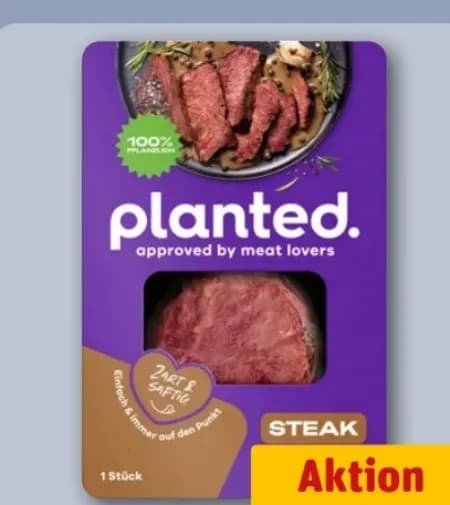 Veganes Kräuter Steak