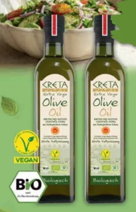 Bio Olivenöl Vegan