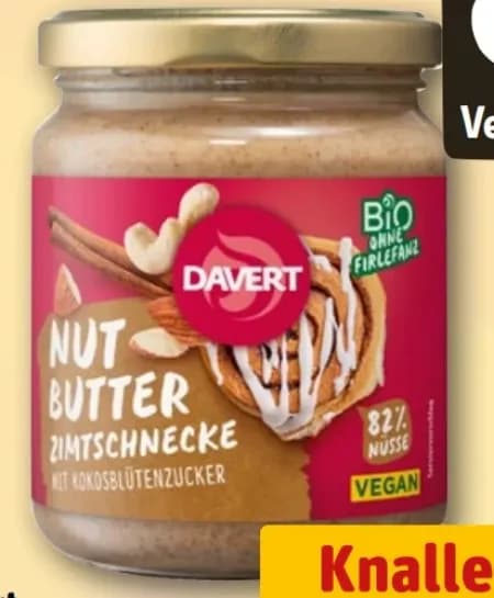 Bio Nussmuss Zimtschnecke