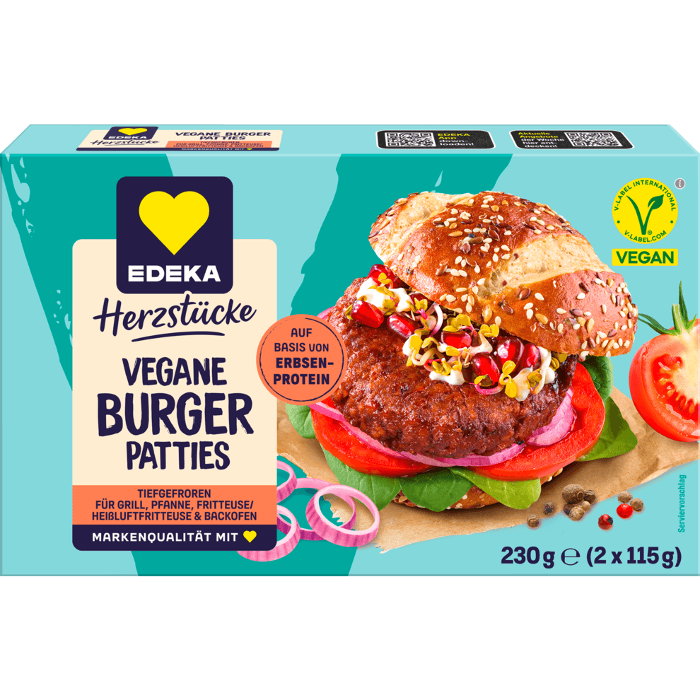 Vegane Burger Patties