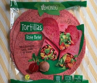 Tortillas Rote Bete Vegan