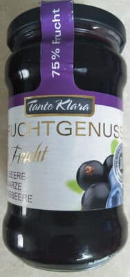 FRUCHTGENUSS (75% Frucht ) Heidelbeere schwarze Johannisbeere