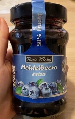 Konfitüre Extra, Heidelbeere