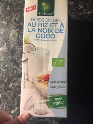 Boisson riz coco