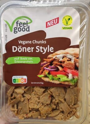 Vegane Chunks Döner Style