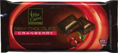 Dark chocolate cranberry