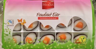 Fondant Eier Zartbitterschokolade