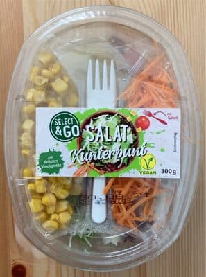 Salat Kunterbunt mit Kräuter-Vinaigrette