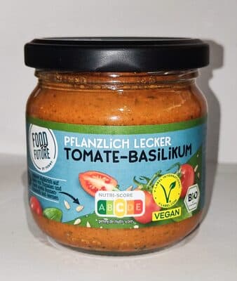 Bio-Streichcreme - Tomate-Basilikum