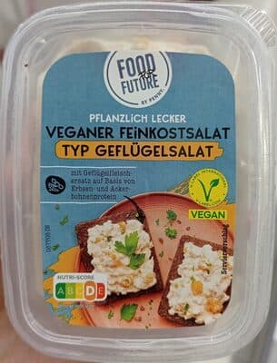 Veganer Feinkostsalat Typ Geflügelsalat