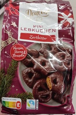 Mini Lebkuchen Zartbitter