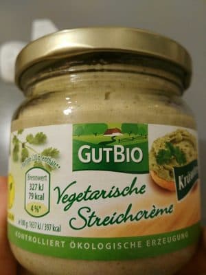 Vegetarische Streichcrème