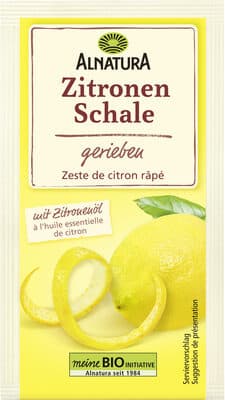 Zitronenschale ger