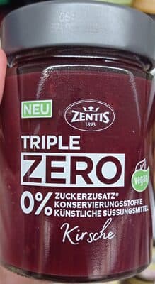 Zweierlei Kirsch-Apfel Fruchtaufstrich (Triple Zero Kirsche)