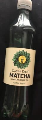 Carpe Diem Matcha sparkeling green tea