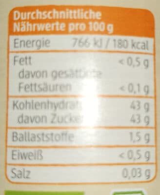 Aprikose Fruchtaufstrich