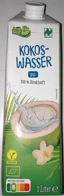 Kokoswasser pur 100 % (Bio)