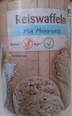 Reiswaffeln mit Meersalz