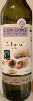 Erdnussöl, nativ - Bio