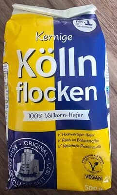 Kernige Haferflocken