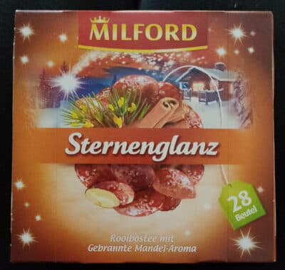 Sternenglanz - Rooibostee mit Gebrannte-Mandel-Aroma