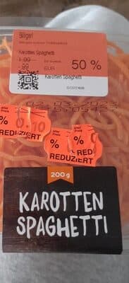 Karotten Spagetti