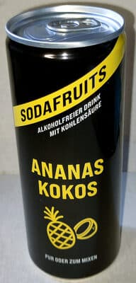 Sodafruits - Ananas-Kokos