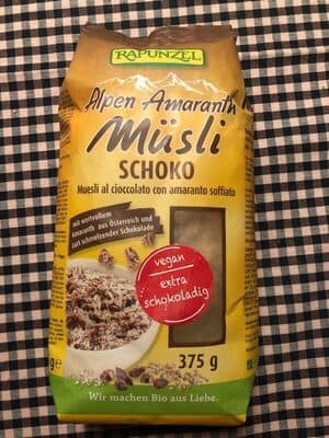 Alpen Amaranth Müsli Schoko