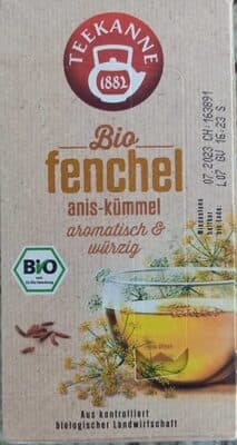 Tee Bio Fenchel-Anis-Künmel