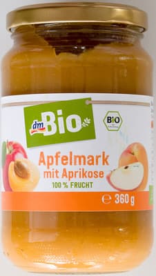 Apfelmark mit Aprikose