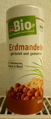 Erdmandeln geröstet und gemahlen