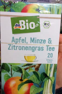 Apfel, Minze & Zitronengras Tee