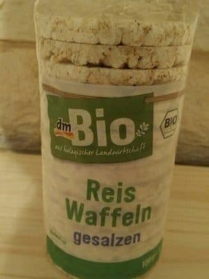 Reiswaffeln, Gesalzen