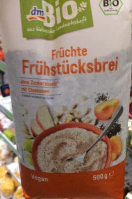 Früchte Frühstücksbrei