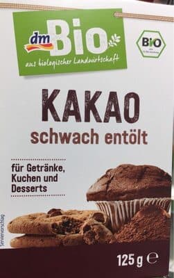 Kakao Schwach Entölt