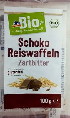 Schoko Reiswaffeln Zartbitter