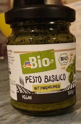 Bio Pesto Basilico Mit Pinienkernen