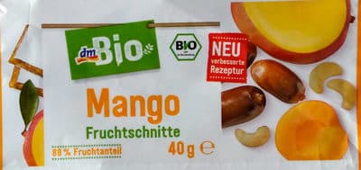 Mango Fruchtschnitte