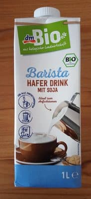 Hafer Drink mit Soja ( boisson à l'avoine avec du soja)